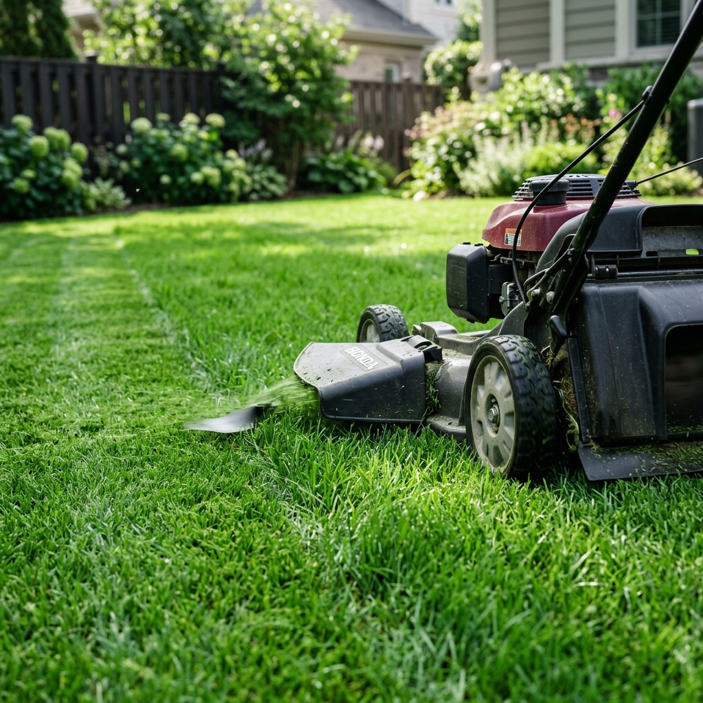 Bi-weekly lawn mowing maintenance