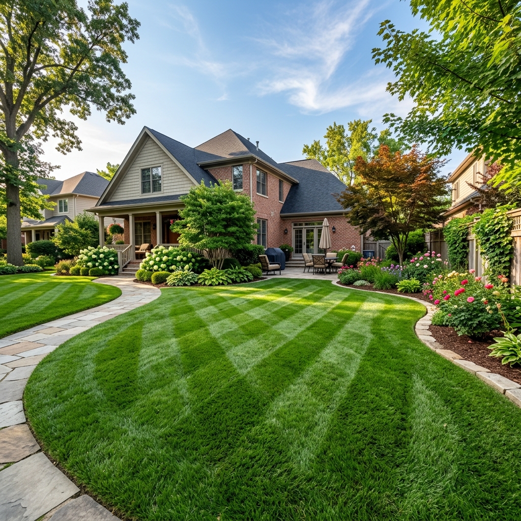 One-time lawn mowing